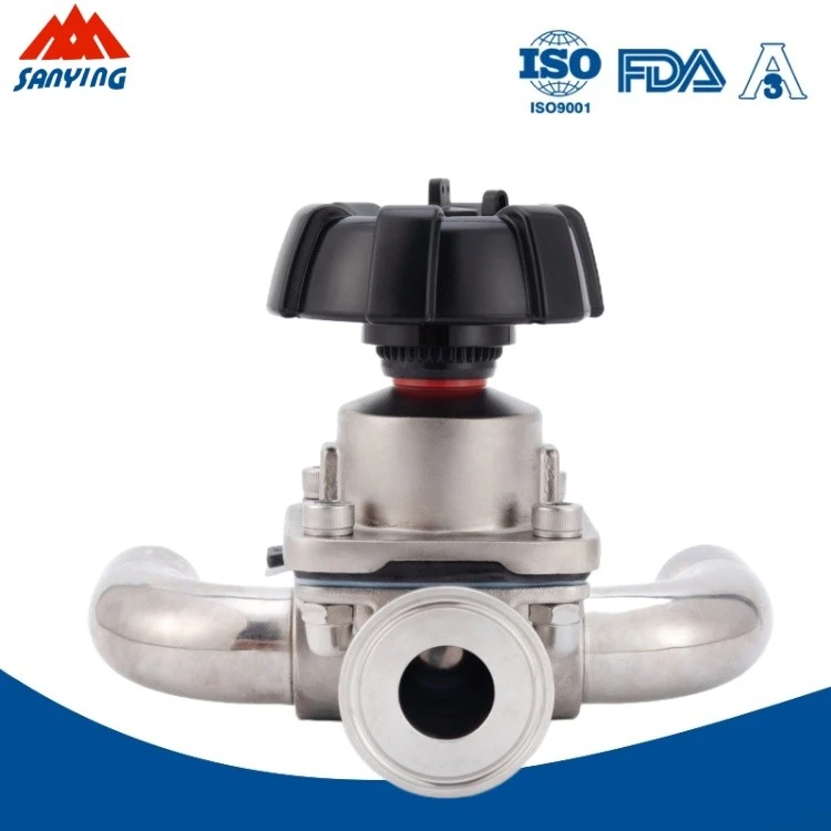 U Type Manual Sanitary Diaphragm Valve factory